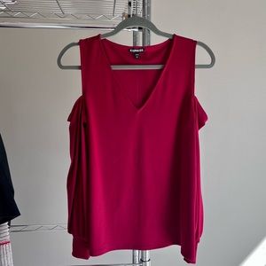 Express open shoulder blouse